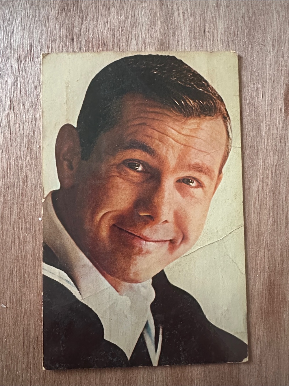 Men's Grooming Portrait Card - Black and Cream